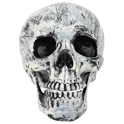 Halloween Doodskop Spooka 2 St Wit 12 X 15 X 17.5 Cm Kunststof