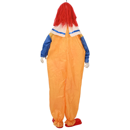 Enge Clown Halloween Spooka Geel En Blauw 126,5 X 180 Cm