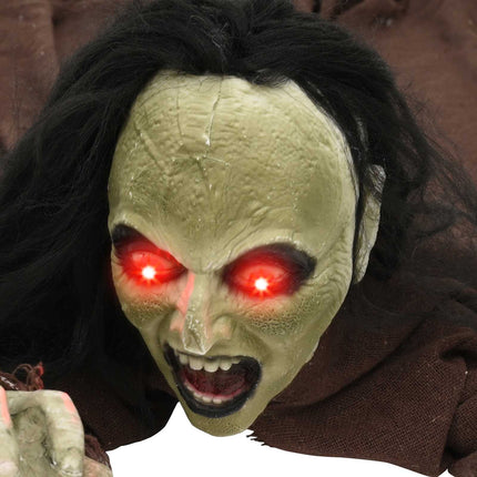 Halloween Decoratie Zombie Spooka Bruin 94 X 130 X 29 Cm