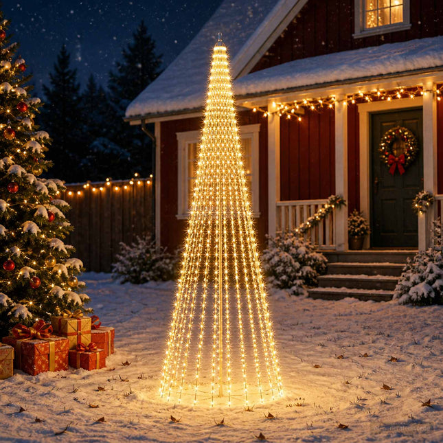 Kerstboomverlichting Met 28 Led's 1148 Led's Warmwit