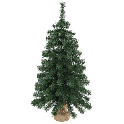 Mini-Kerstbomenset 45 Cm Pvc Groen