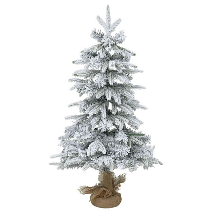 Mini Kerstboom 90 Cm Pvc En Pe Wit