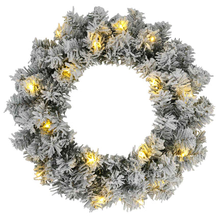 Mini Kerstboom 120 Cm 175 Led's Warmwit Pvc Wit