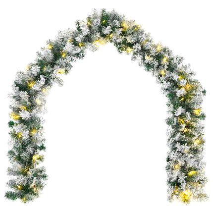 Mini Kerstboom 120 Cm 175 Led's Warmwit Pvc Wit