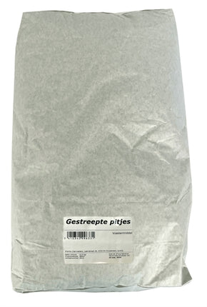 Merkloos Zonnebloempitten Gestreept 12,5 Kg