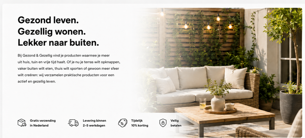 Banner image for: <h1>Alles voor in uw tuin</h1>