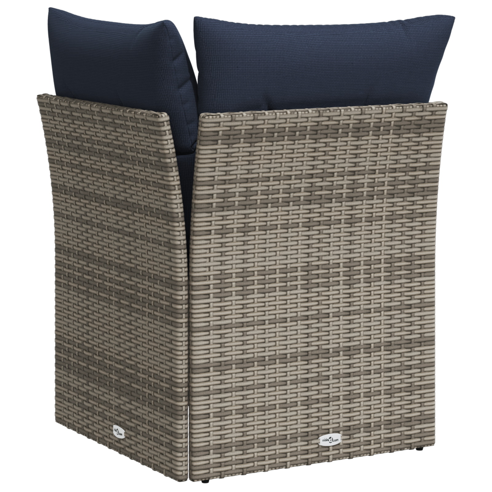 Tuinhoekbank Met Kussens Poly Rattan