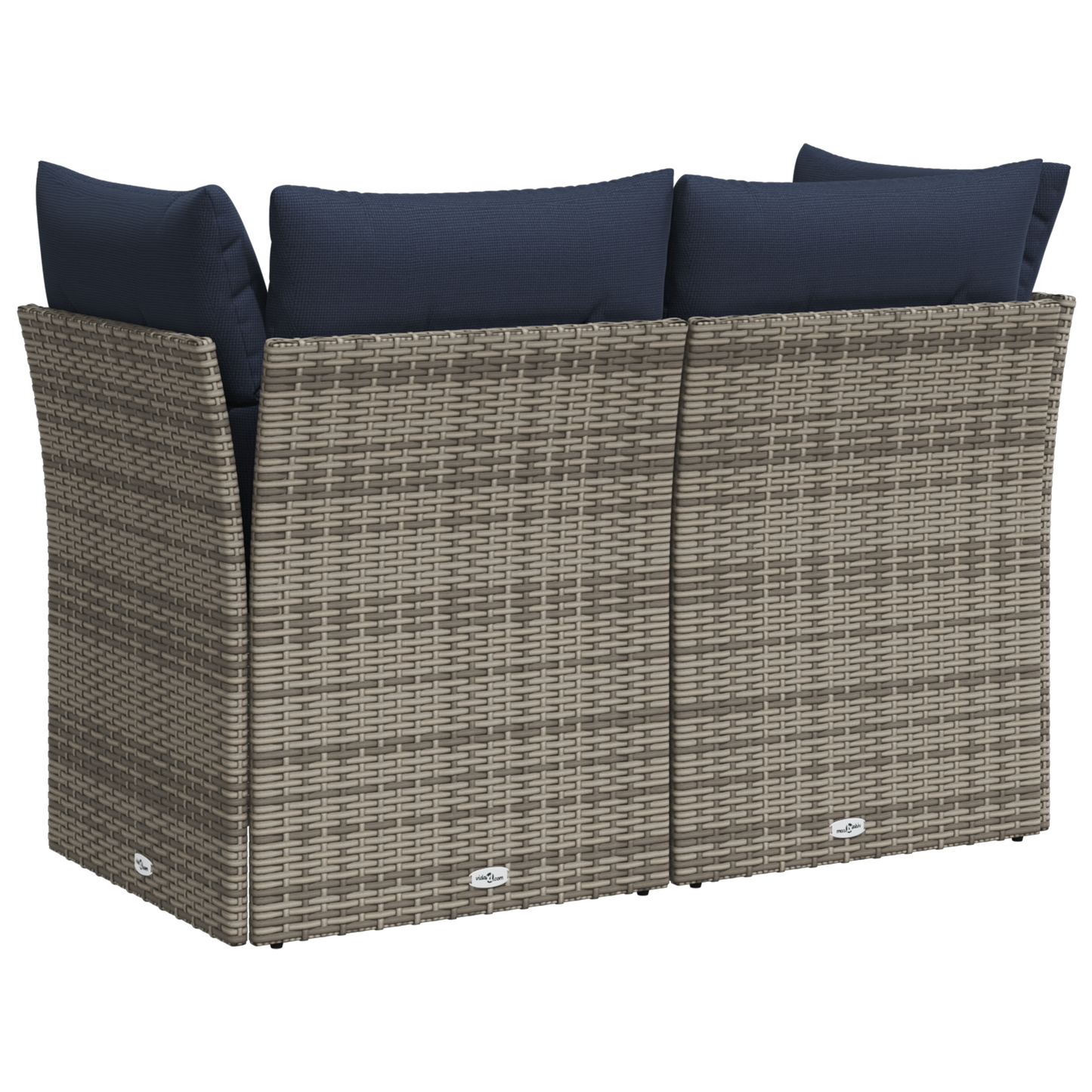| Tuin Sofa | Met Kussen 124 X 62 X 69Cm Poly Rattan