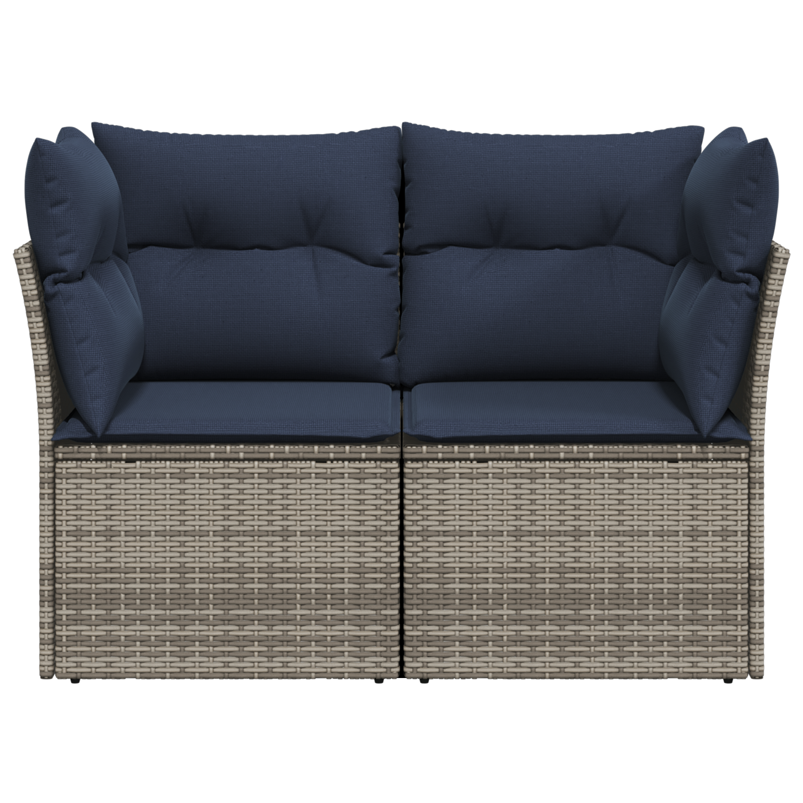 | Tuin Sofa | Met Kussen 124 X 62 X 69Cm Poly Rattan