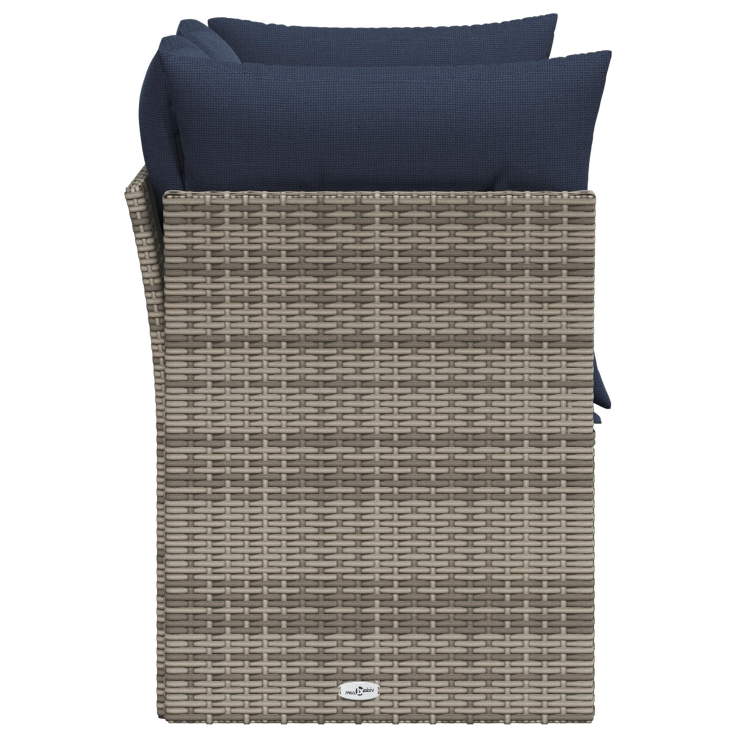 | Tuin Sofa | Met Kussen 124 X 62 X 69Cm Poly Rattan