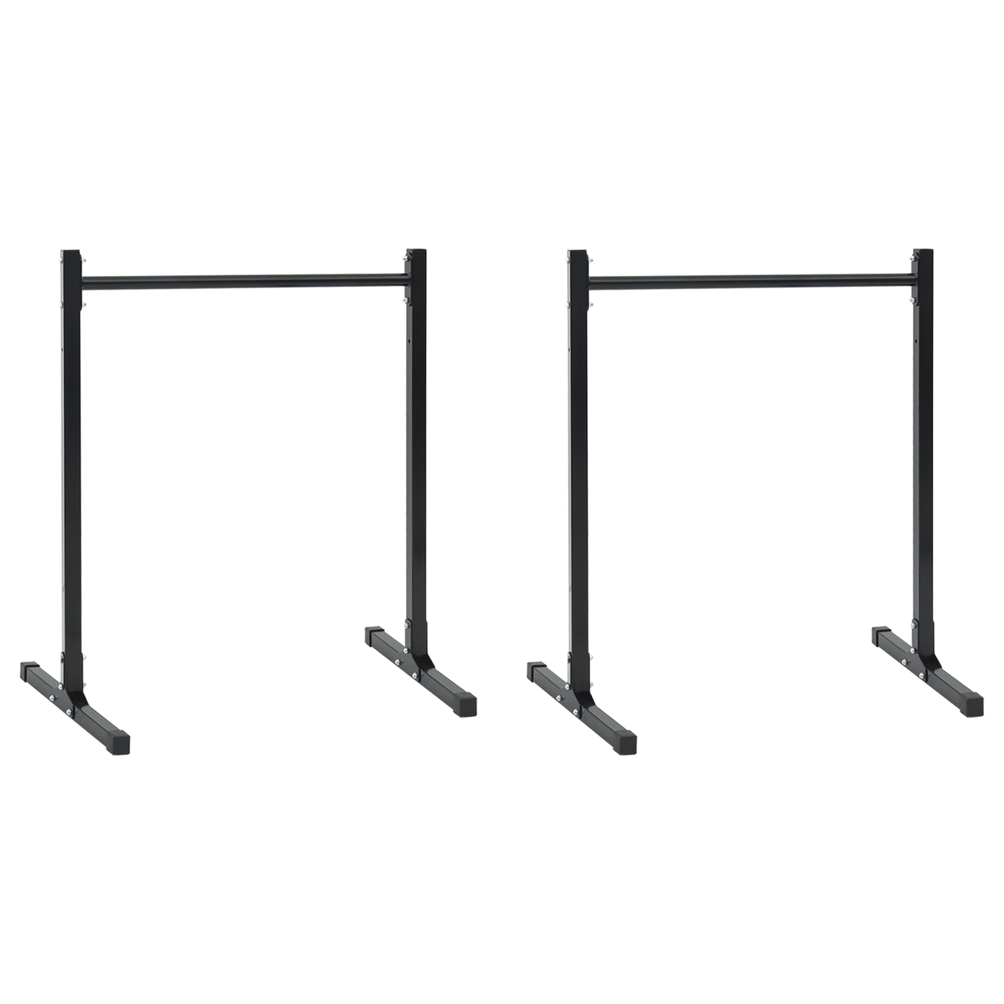 Dipstations 2 stuks Hoogte Verstelbaar 88,5/98,5 cm Staal