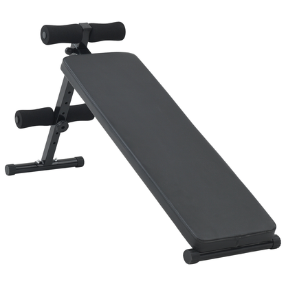 Sit Up Bank 150 kg Vouwbaar en Hoogte Verstelbaar 48-68 cm Staal