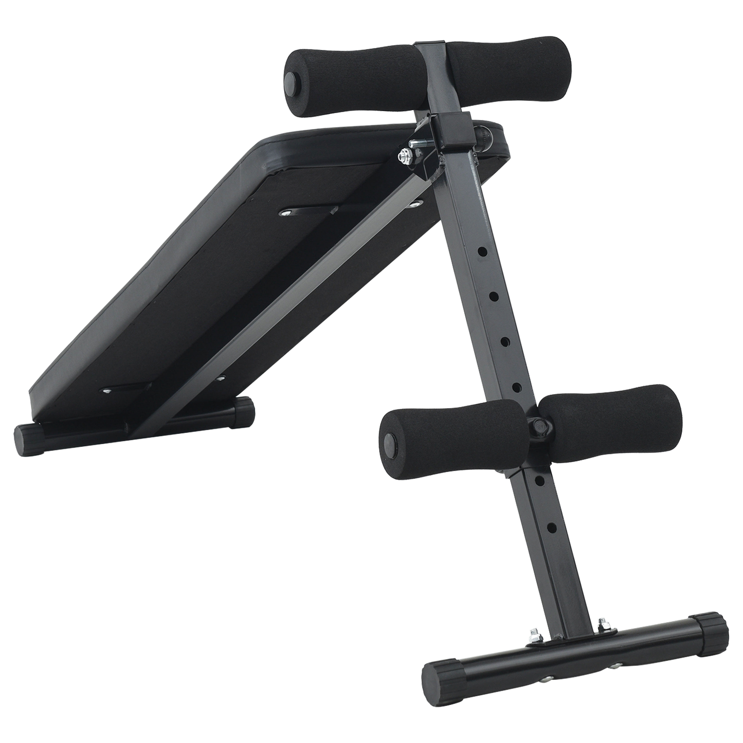 Sit Up Bank 150 kg Vouwbaar en Hoogte Verstelbaar 48-68 cm Staal