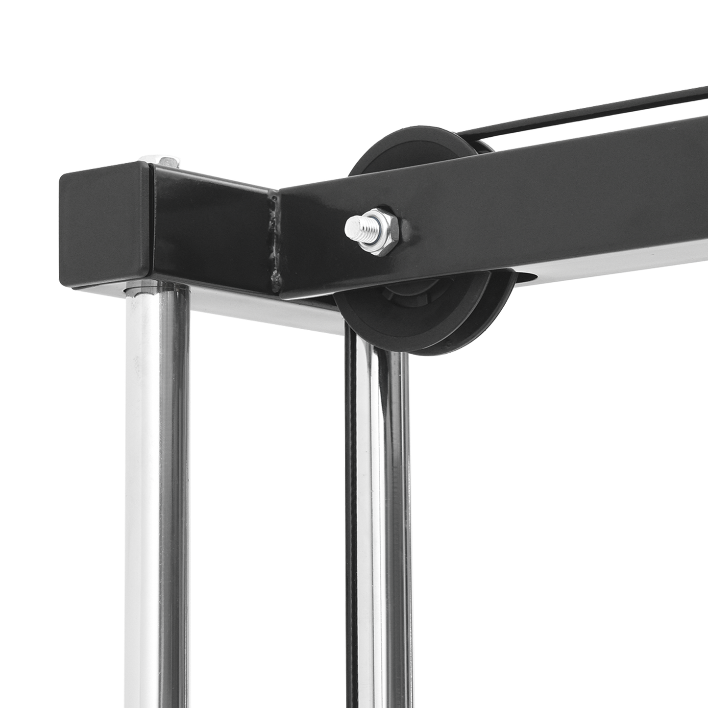 Lat Pulley met verstelbare stoel - 80 kg laadvermogen van staal