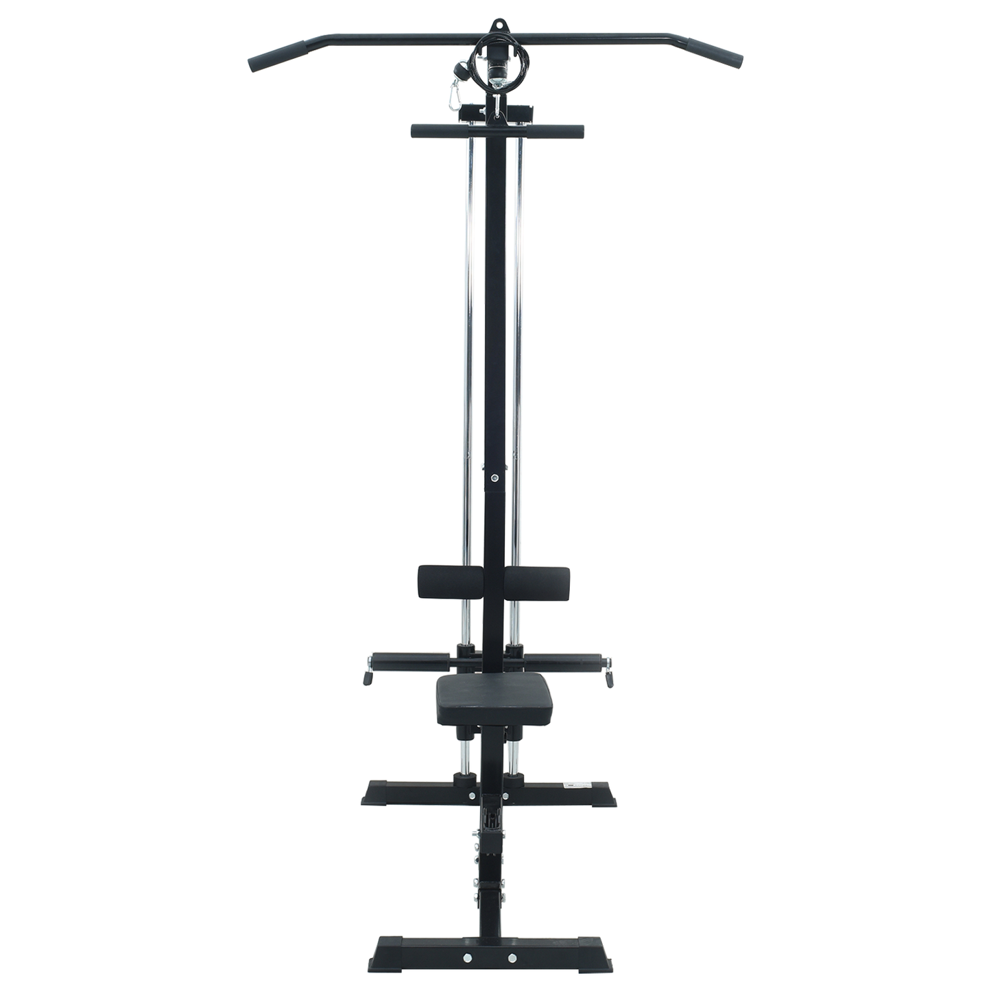 Lat Pulley met verstelbare stoel - 80 kg laadvermogen van staal