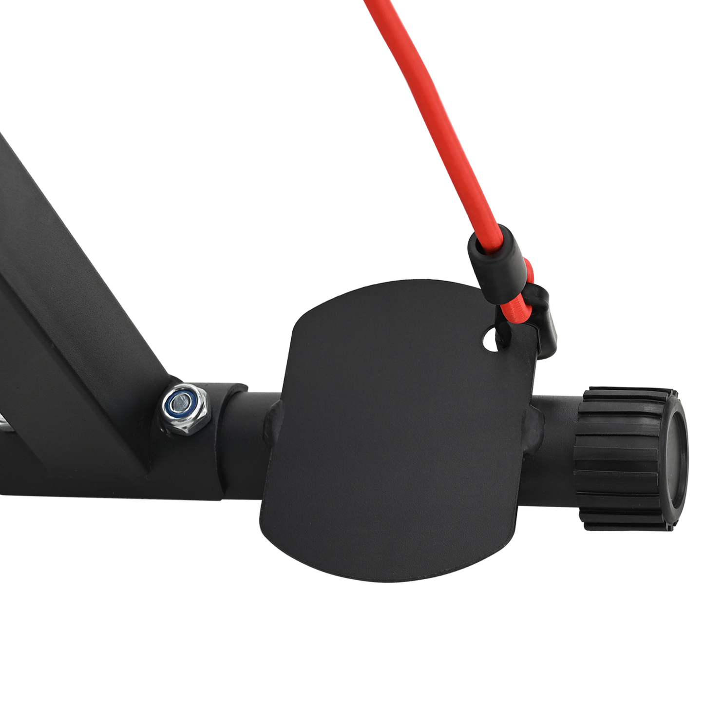 Verstelbare Halterbank met Weerstandsbanden 150 kg Zwart Staal