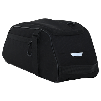 Fietstas voor Bagagedrager 8 L Zwart 38x16x16 cm