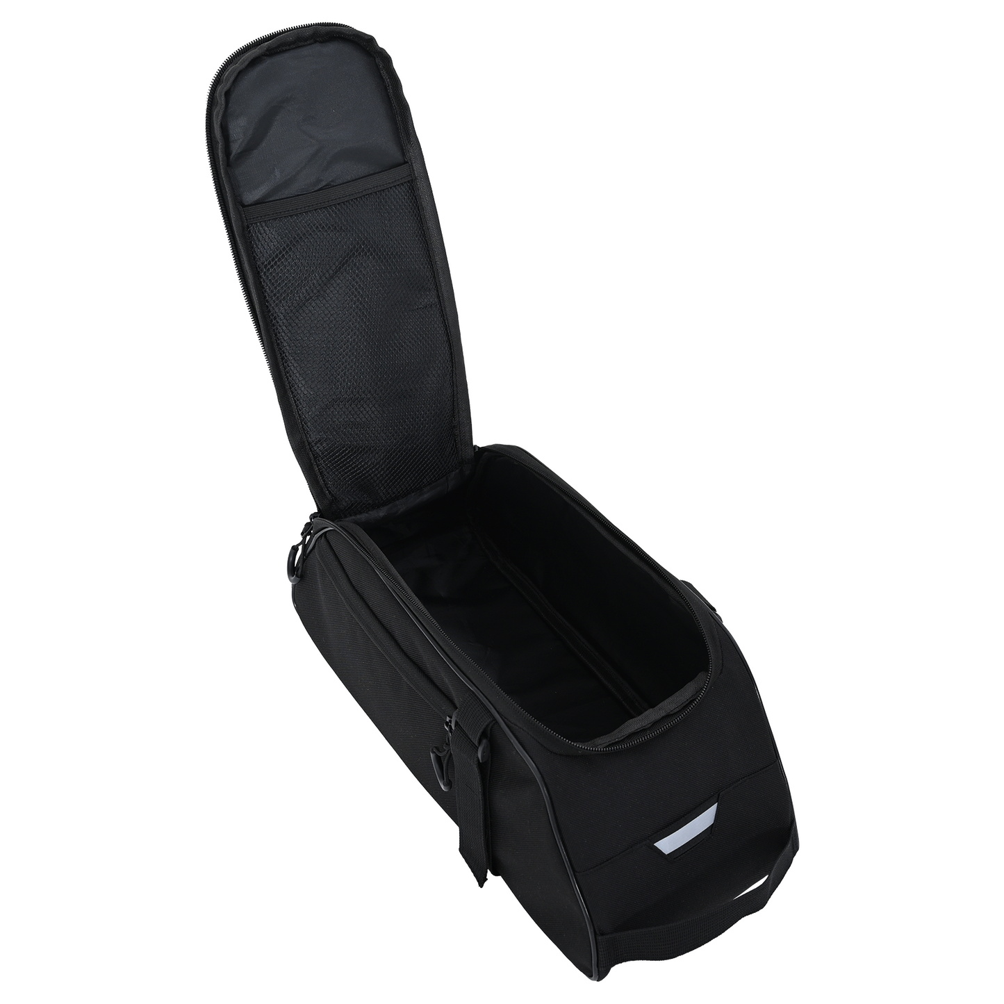 Fietstas voor Bagagedrager 8 L Zwart 38x16x16 cm