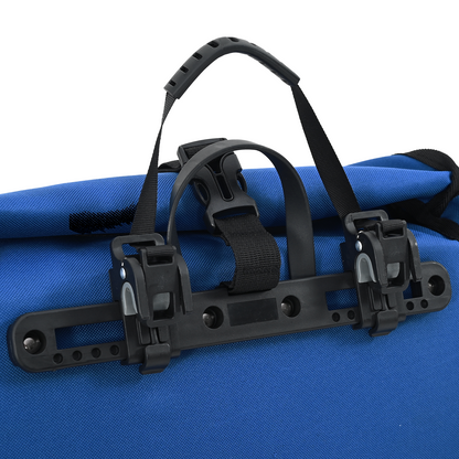 Fietstas voor Bagagedrager 25 L Blauw 32,5x17x57 cm