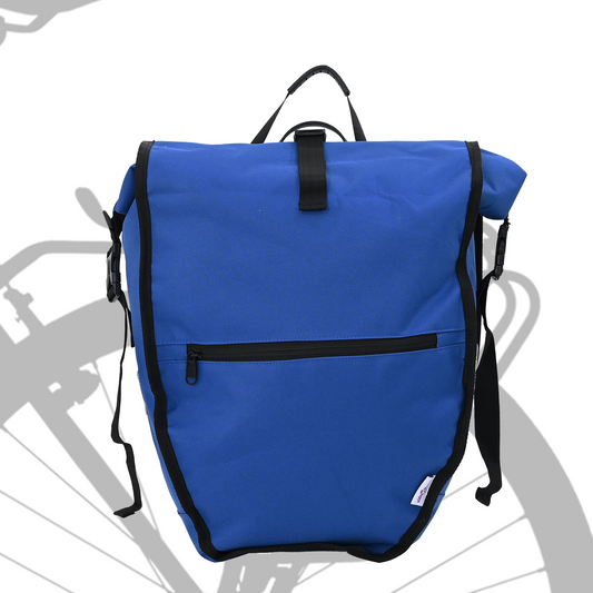 Fietstas voor Bagagedrager 25 L Blauw 32,5x17x57 cm