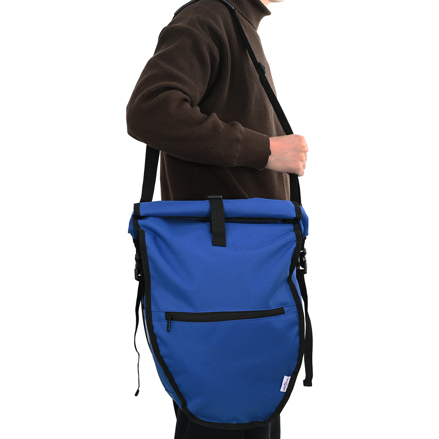 Fietstas voor Bagagedrager 25 L Blauw 32,5x17x57 cm