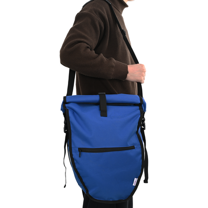 Fietstas voor Bagagedrager 25 L Blauw 32,5x17x57 cm