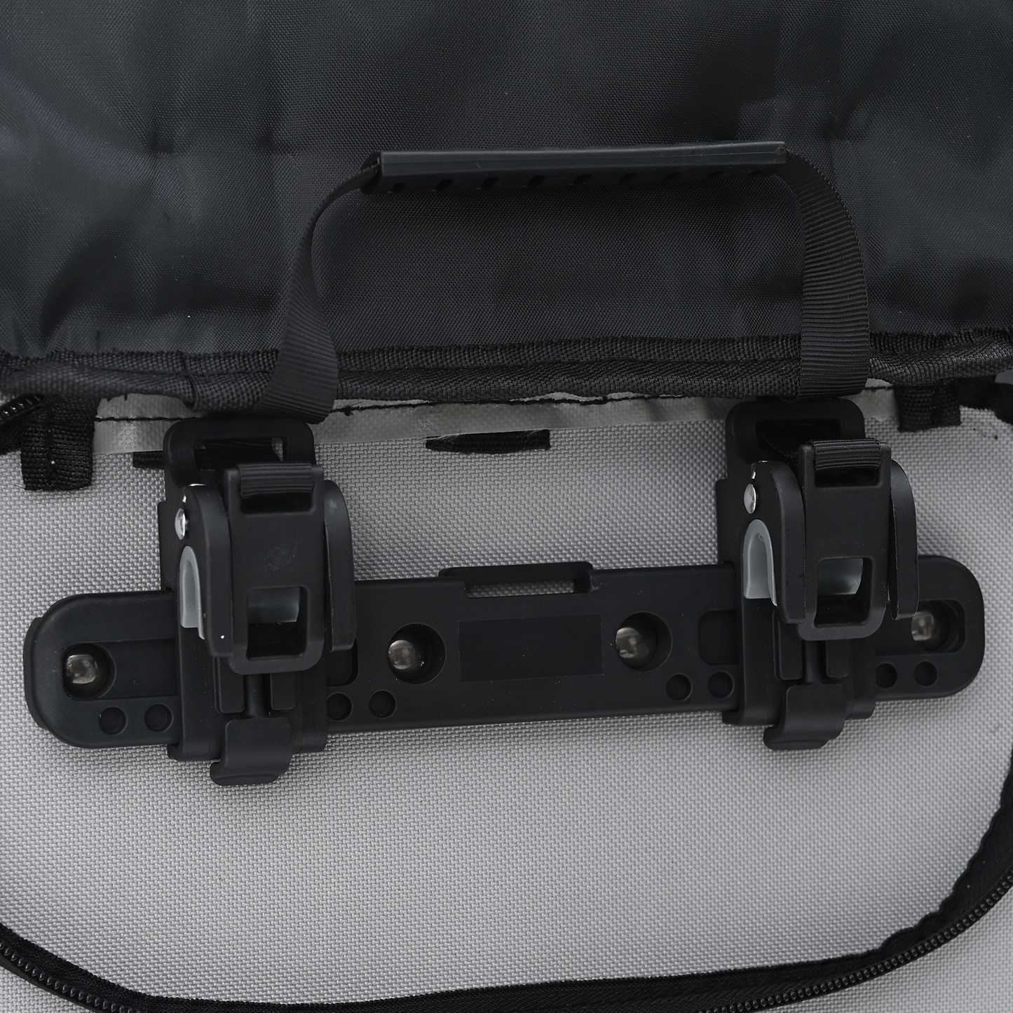 Fietstas voor Bagagedrager 20 L Grijs 31x13x58 cm