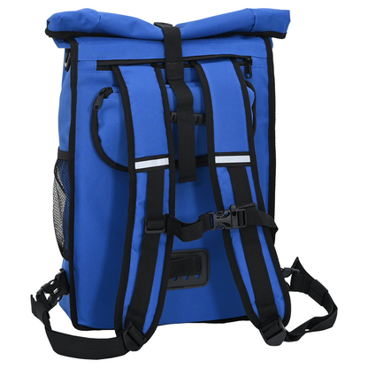 Fietstas voor Bagagedrager 20 L Blauw 31x13x58 cm
