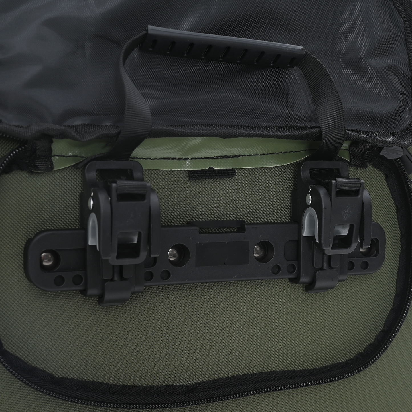 Fietstas voor Bagagedrager 20 L Olijfgroen 31x13x58 cm