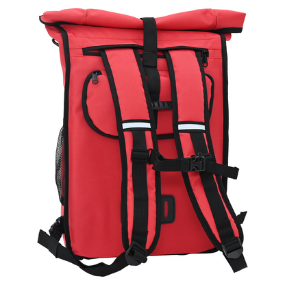 Fietstas voor Bagagedrager 20 L Rood 31x13x58 cm