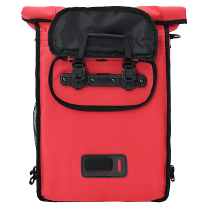 Fietstas voor Bagagedrager 20 L Rood 31x13x58 cm