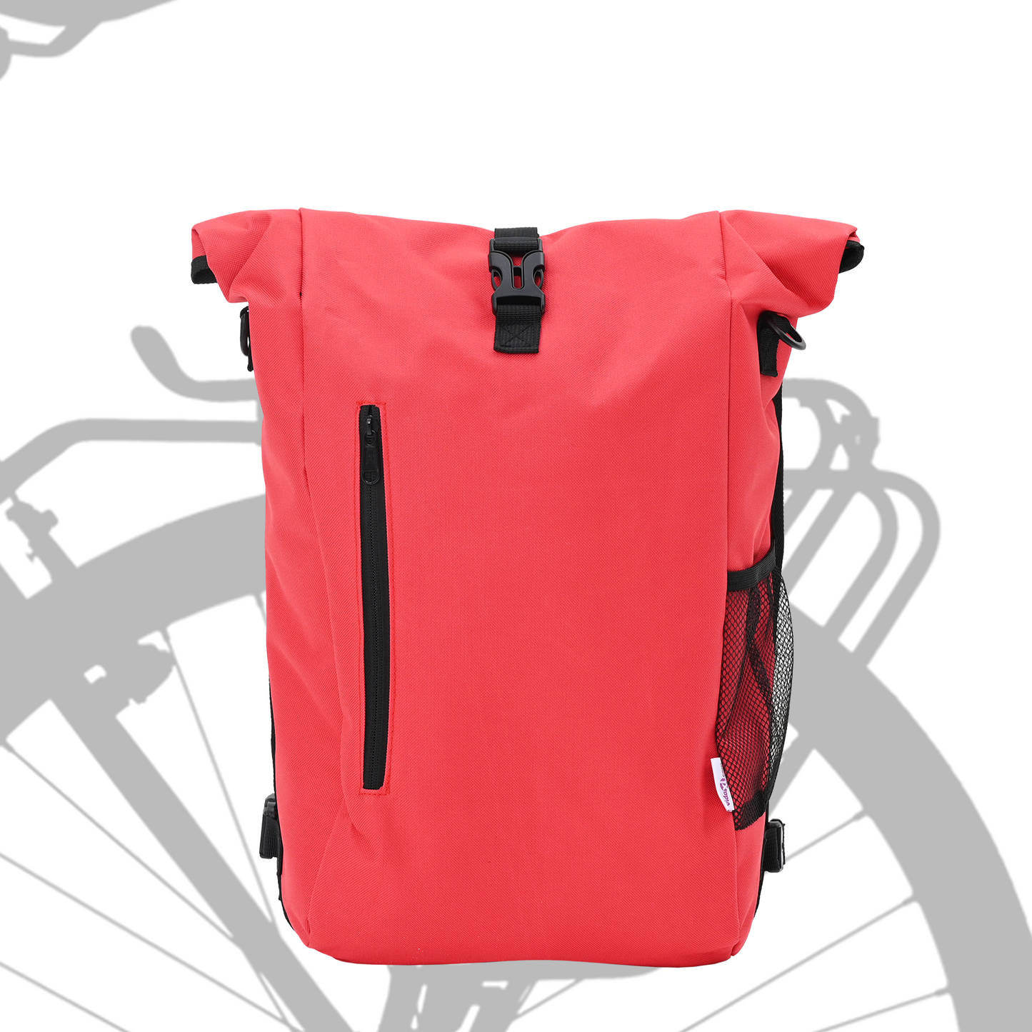 Fietstas voor Bagagedrager 20 L Rood 31x13x58 cm