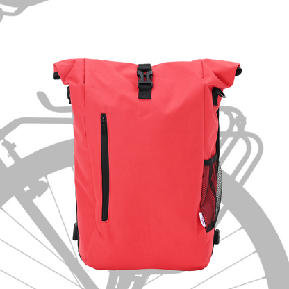 Fietstas voor Bagagedrager 20 L Rood 31x13x58 cm