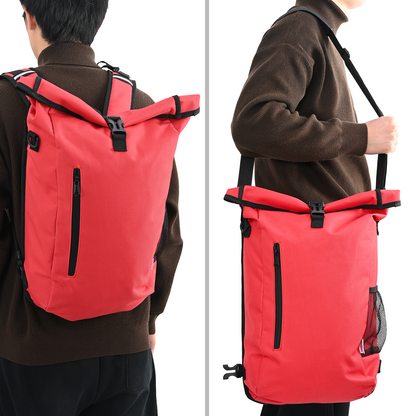 Fietstas voor Bagagedrager 20 L Rood 31x13x58 cm