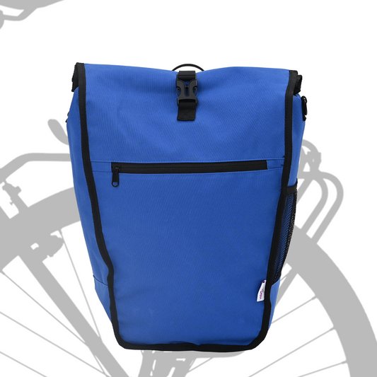 Fietstas voor Pannierdrager 20 L Blauw 34x16x59 cm