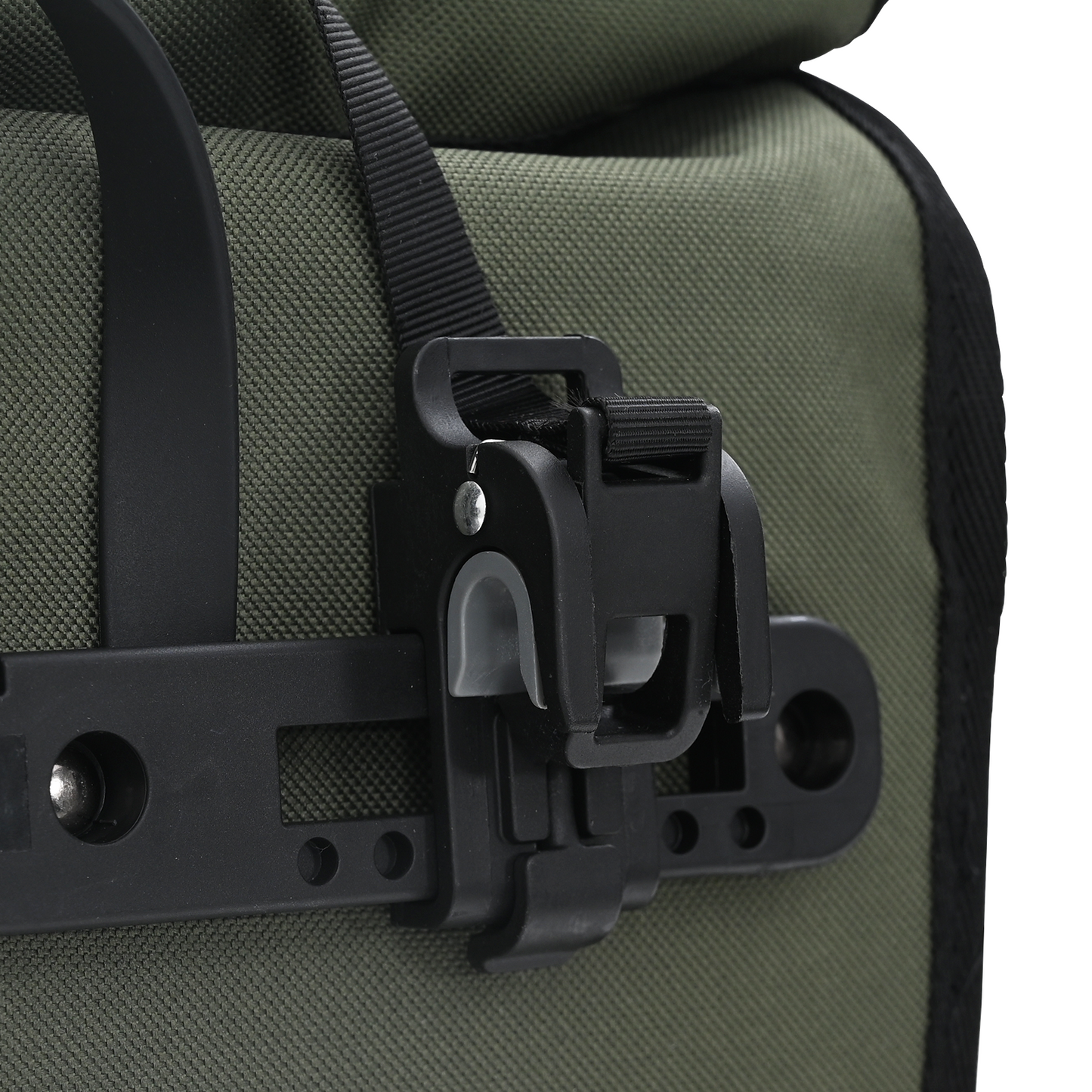 Fietstas voor Bagagedrager 20 L Olijfgroen 34x16x59 cm