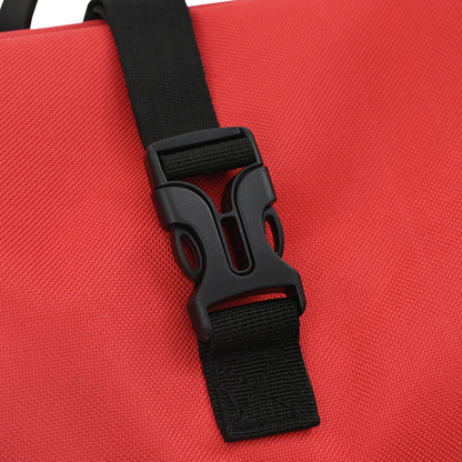 Fietstas voor Bagagedrager 20 L Rood 34x16x59 cm