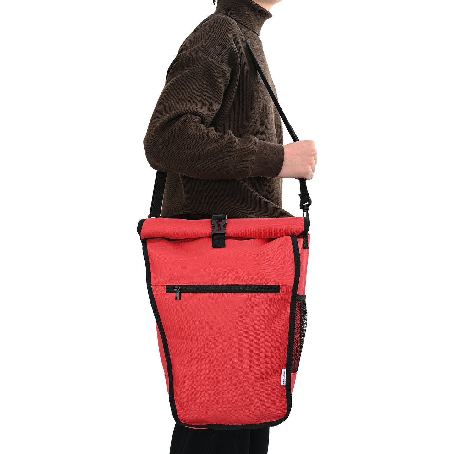 Fietstas voor Bagagedrager 20 L Rood 34x16x59 cm
